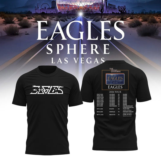 Eagles The Long Goodbye Act III 2026 Tour Tee