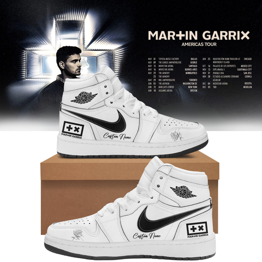 Martin Garrix AMERICAS TOUR signed Shoes 1