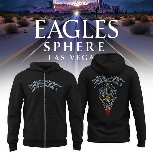 Eagles The Long Goodbye Act III 2026 Tour Zip Hoodie