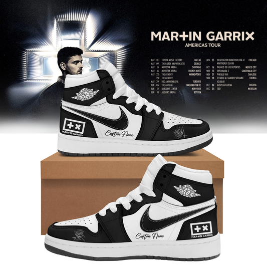 Martin Garrix AMERICAS TOUR signed Shoes 1