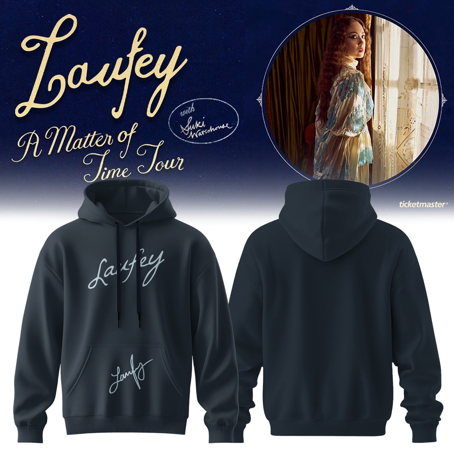 Laufey’s A Matter Of Time Tour Hoodie
