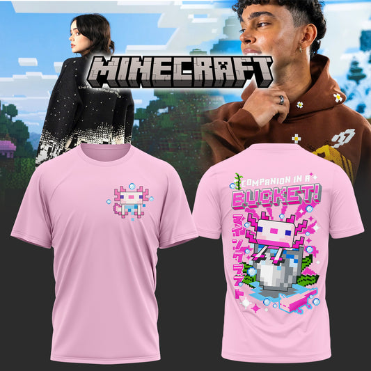 MINECRAFT Winter Collection: Axolotl T-shirt