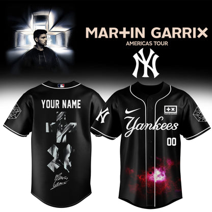 .BASEBALL ALL TEAMS x Martin Garrix AMERICAS TOUR Jersey 3 (Custom Name & Number)