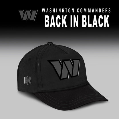 Washington Commanders 2025 Back In Black Limited Edition Combo TShirt