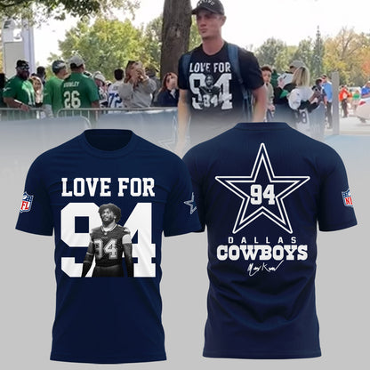 Dallas Cowboys 2025 Marshawn Kneeland Thank You Memories 2025 Combo TShirt