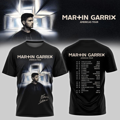 Martin Garrix AMERICAS TOUR signed Tshirt