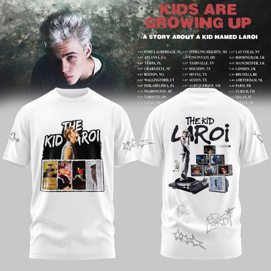 THE KID LAROI TOUR MERCH 2026 T-SHIRTS ARE HERE 💔🔥