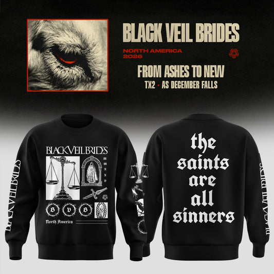 Black Veil Brides – From Ashes To New Tour (North America 2026) Sweater