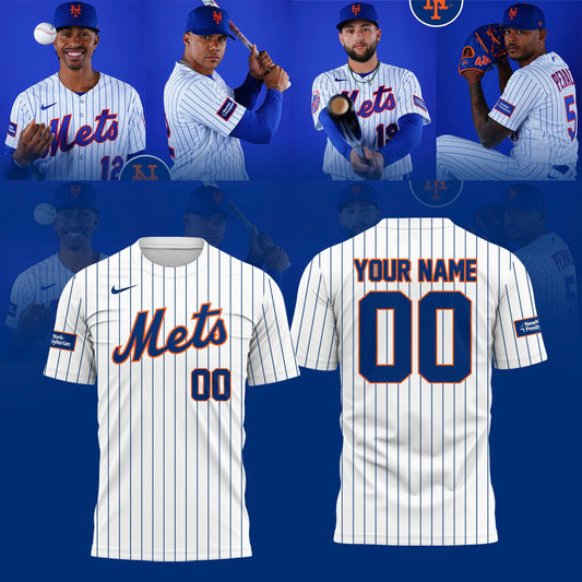 Mets Empire Pinstripe TShirt