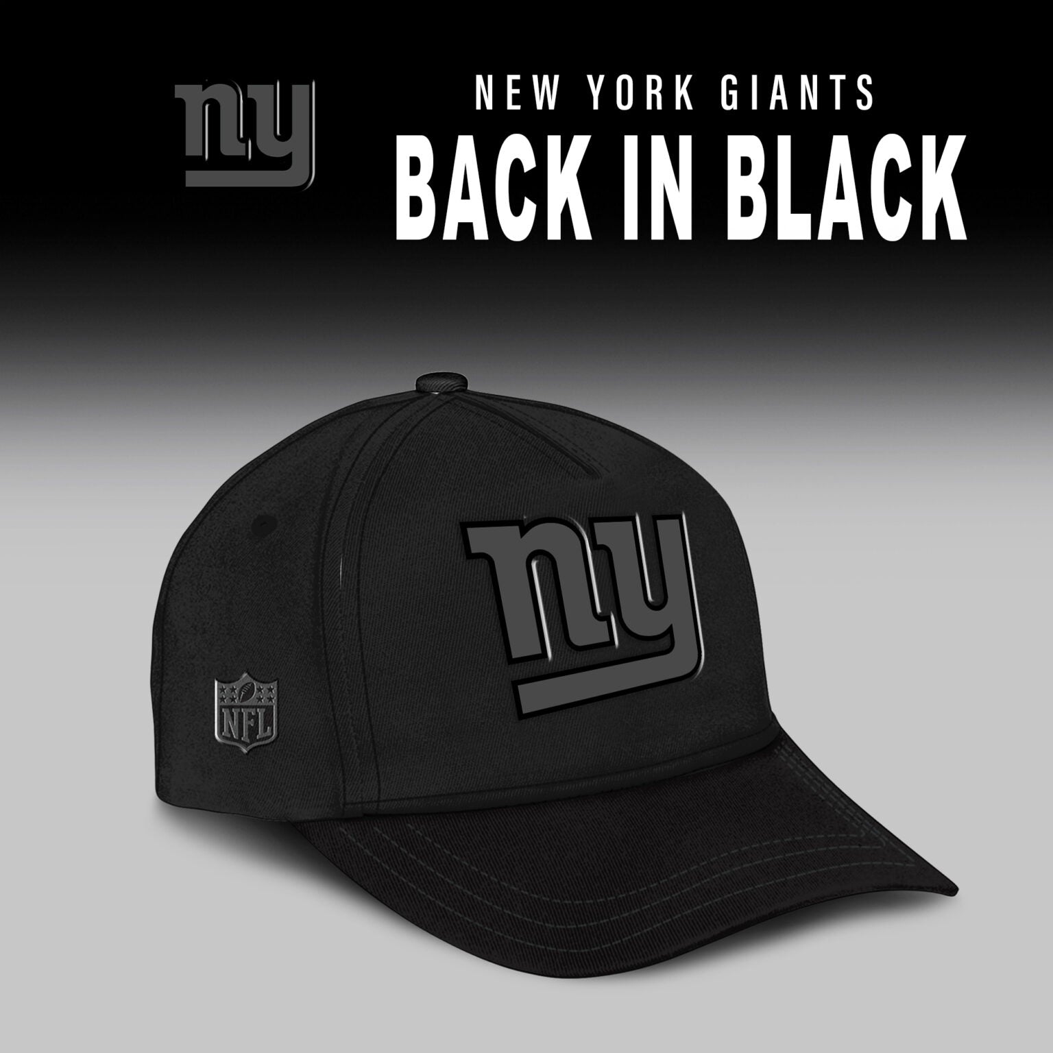 New York Giants 2025 Back In Black Limited Edition Combo Hoodie