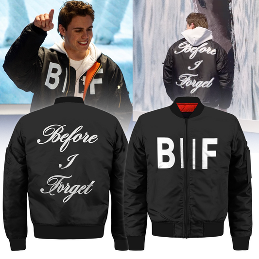 BEFORE I FORGET” New Merch Bomber