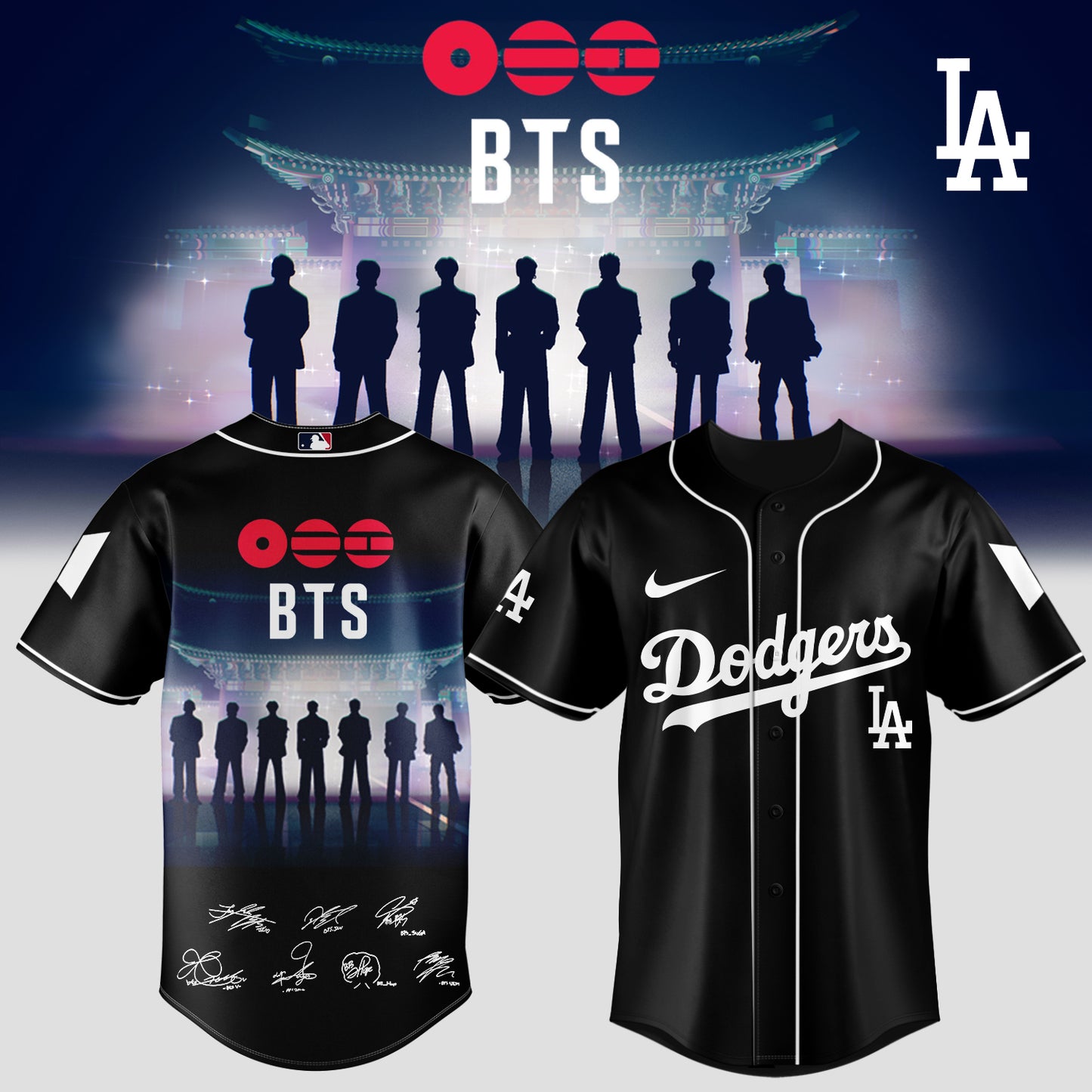 Baseball 🇺🇸 X BTS ”COMEBACK & WORLD TOUR 2026” Limited Edition – Jersey 3
