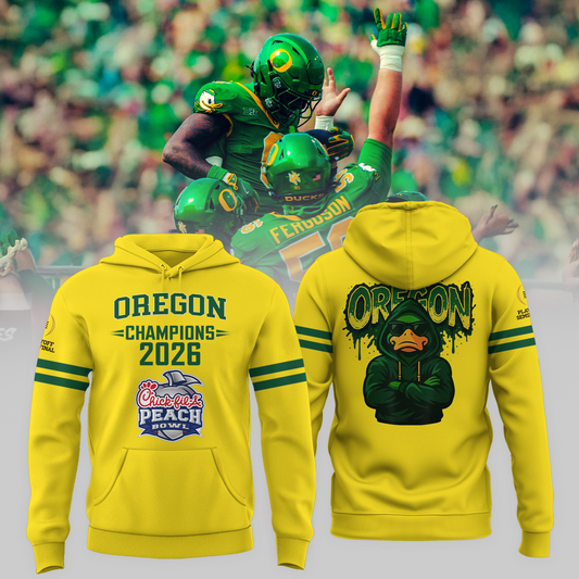Oregon Ducks –  VRBO FIESTA BOWL Champions Hoodie