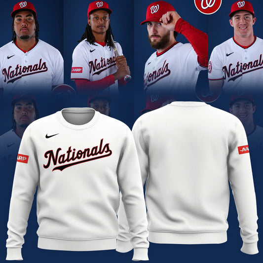 Washington Nationals 2026 Nationals True Fan Edition Sweater