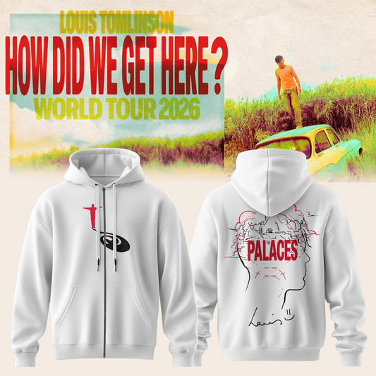 LOUIS How Did We Get Here? Tour Zip Hoodie