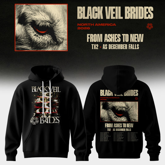 Black Veil Brides – From Ashes To New Tour (North America 2026) Limited Hoodie