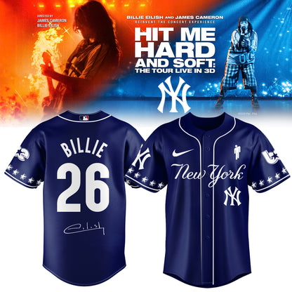 .Baseball x Billie Eilish HIT ME HARD AND SOFT: THE TOUR Jersey 6