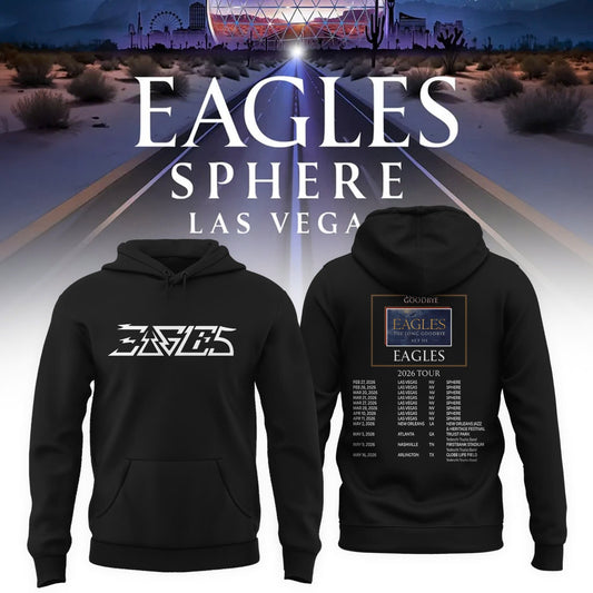 Eagles The Long Goodbye Act III 2026 Tour Hoodie