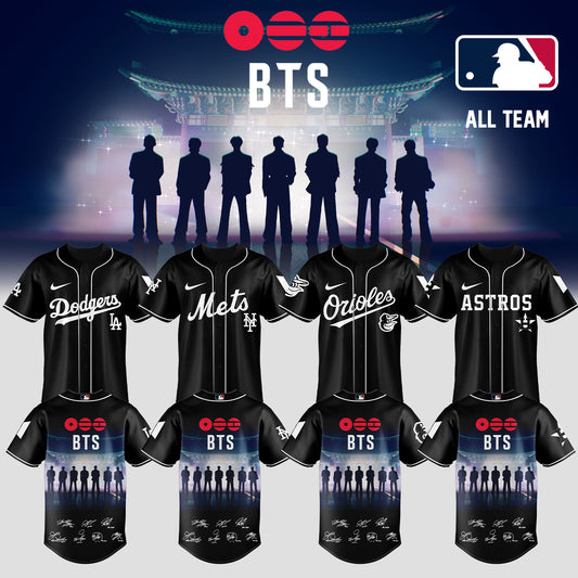 Baseball 🇺🇸 X BTS ”COMEBACK & WORLD TOUR 2026” Limited Edition – Jersey 3