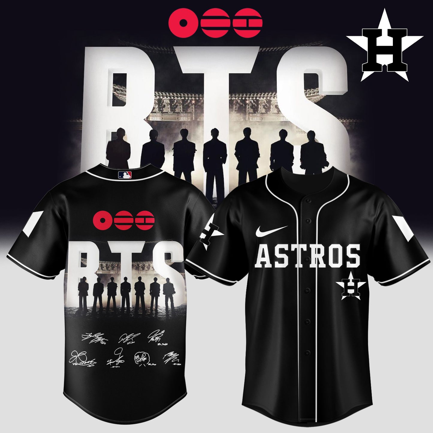 Baseball 🇺🇸 X BTS ”COMEBACK & WORLD TOUR 2026” Limited Edition – Jersey 2