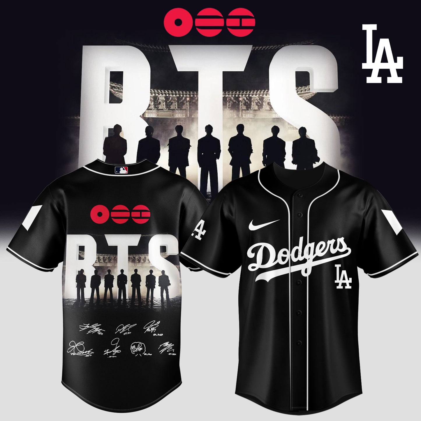 Baseball 🇺🇸 X BTS ”COMEBACK & WORLD TOUR 2026” Limited Edition – Jersey 2