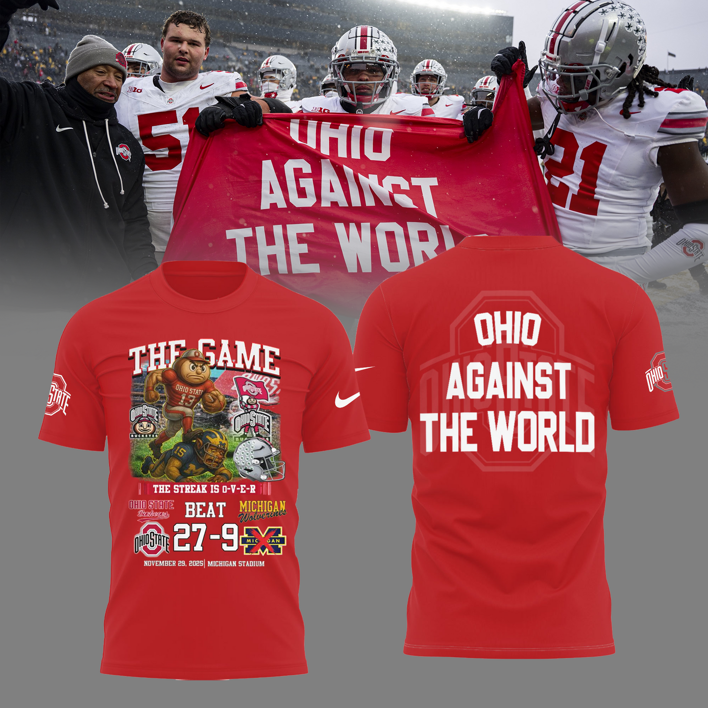 …Ohio State Buckeyes beat Michigan Wolverine Limited Edition Shirt