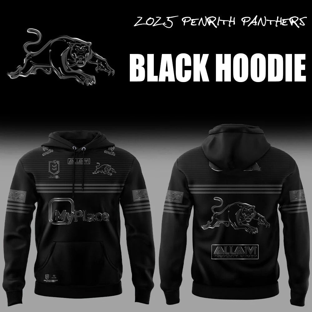 Limited Edition Panthers Back In Black Hoodie-AB1512257002