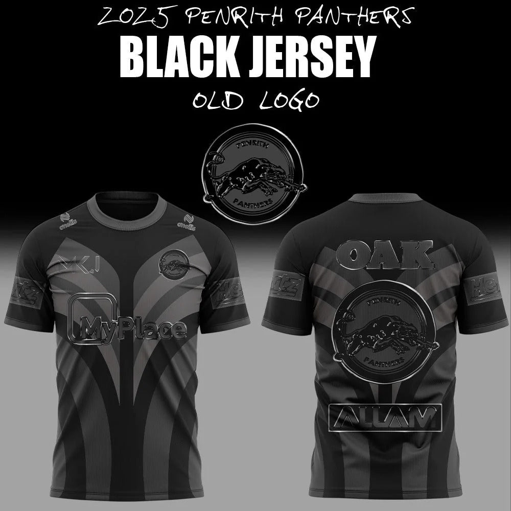 Limited Edition Panthers Back In Black T-Shirt-AB1512257006