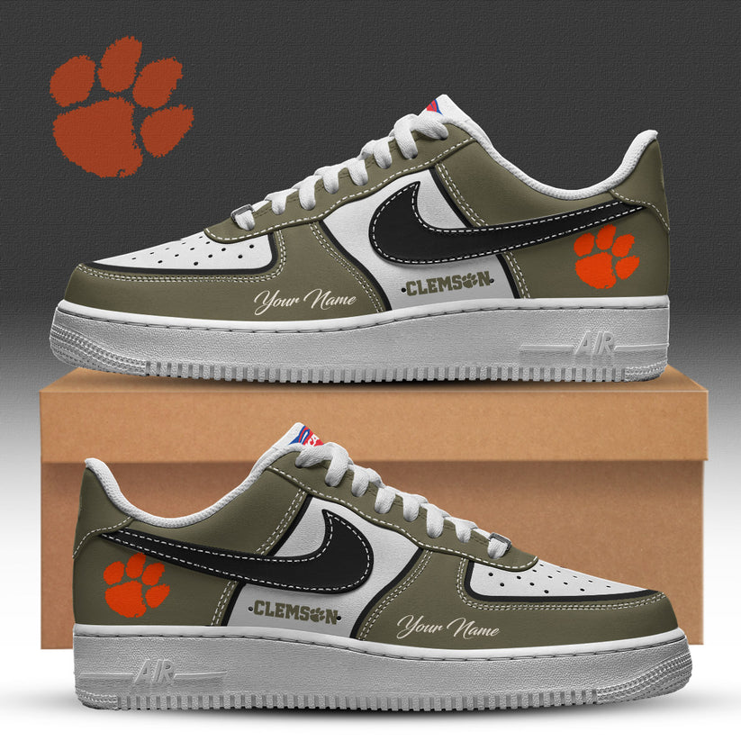 Clemson Tigers NCAA Limited Editon Military Sneaker