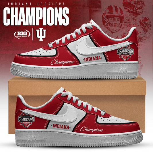Indiana Hoosiers Champions Air Force 1 Fashions Shoes Limited Ver 1