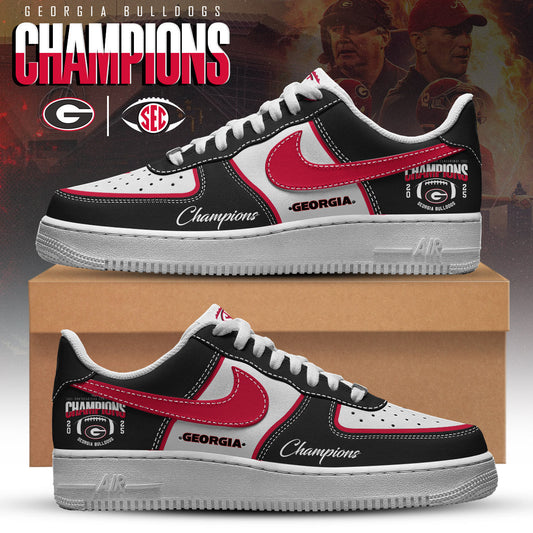 UGA Champions Air Force 1 Fashions Shoes Limited Ver 1