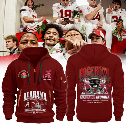 _Alabama Crimson Tide 2026 Rose Bowl Limited New Hoodie