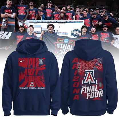 _ Arizona Men’s Basketball 2026 Final Four Locker Room Hoodie