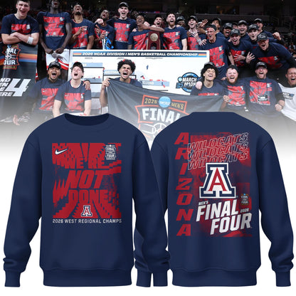 _ Arizona Men’s Basketball 2026 Final Four Locker Room Sweatshirt