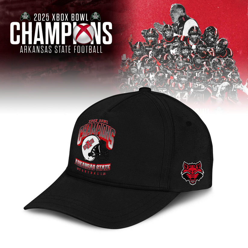 Arkansas State Red Wolves 2025 Xbox Bowl Champions Combo Hoodie