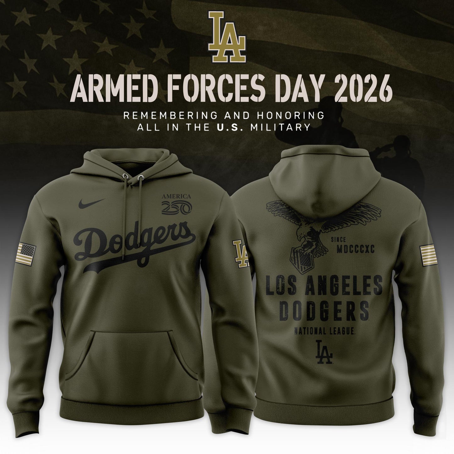 .Baseball x 2026 Armed Forces Day Limited Edition Hoodie