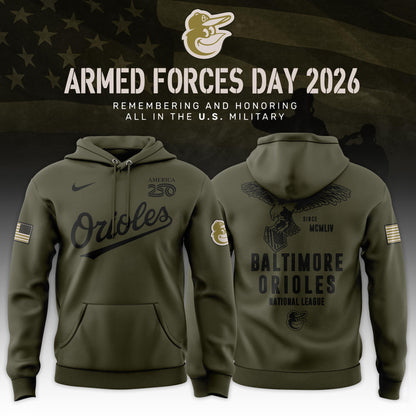 .Baseball x 2026 Armed Forces Day Limited Edition Hoodie