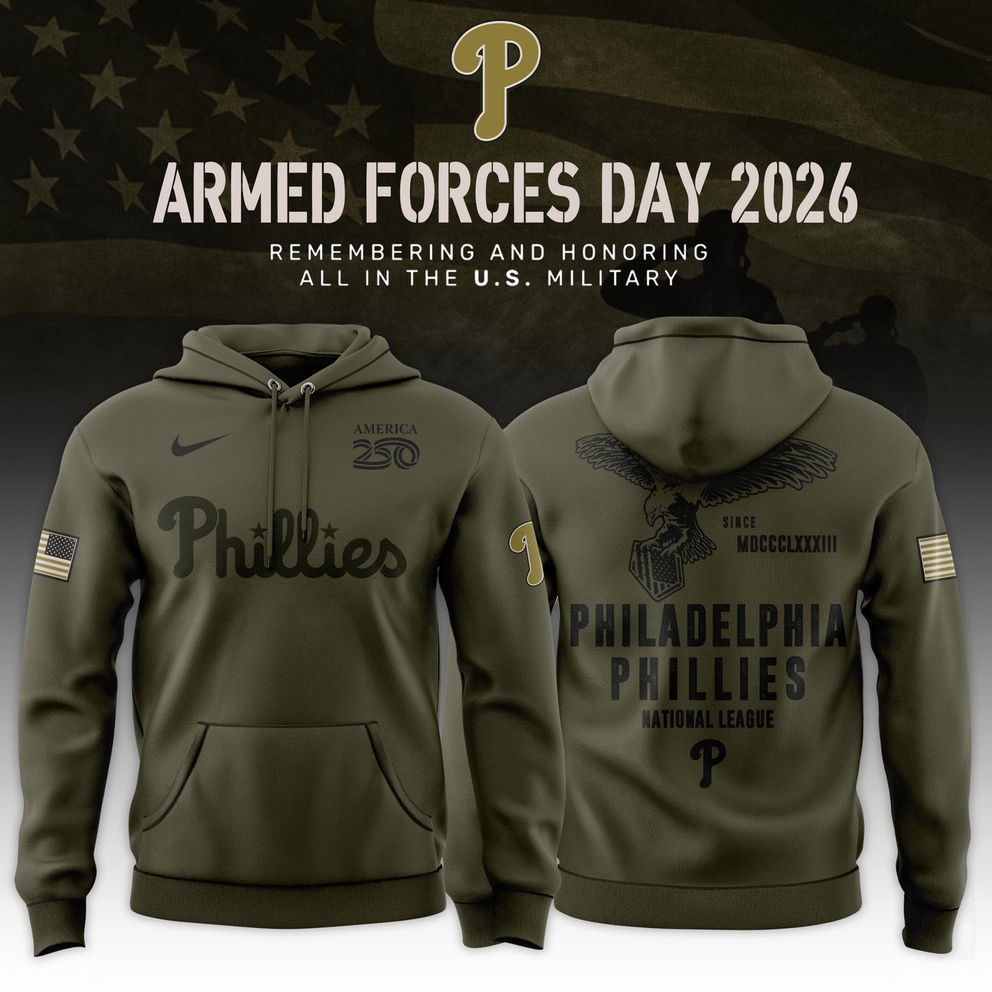 .Baseball x 2026 Armed Forces Day Limited Edition Hoodie