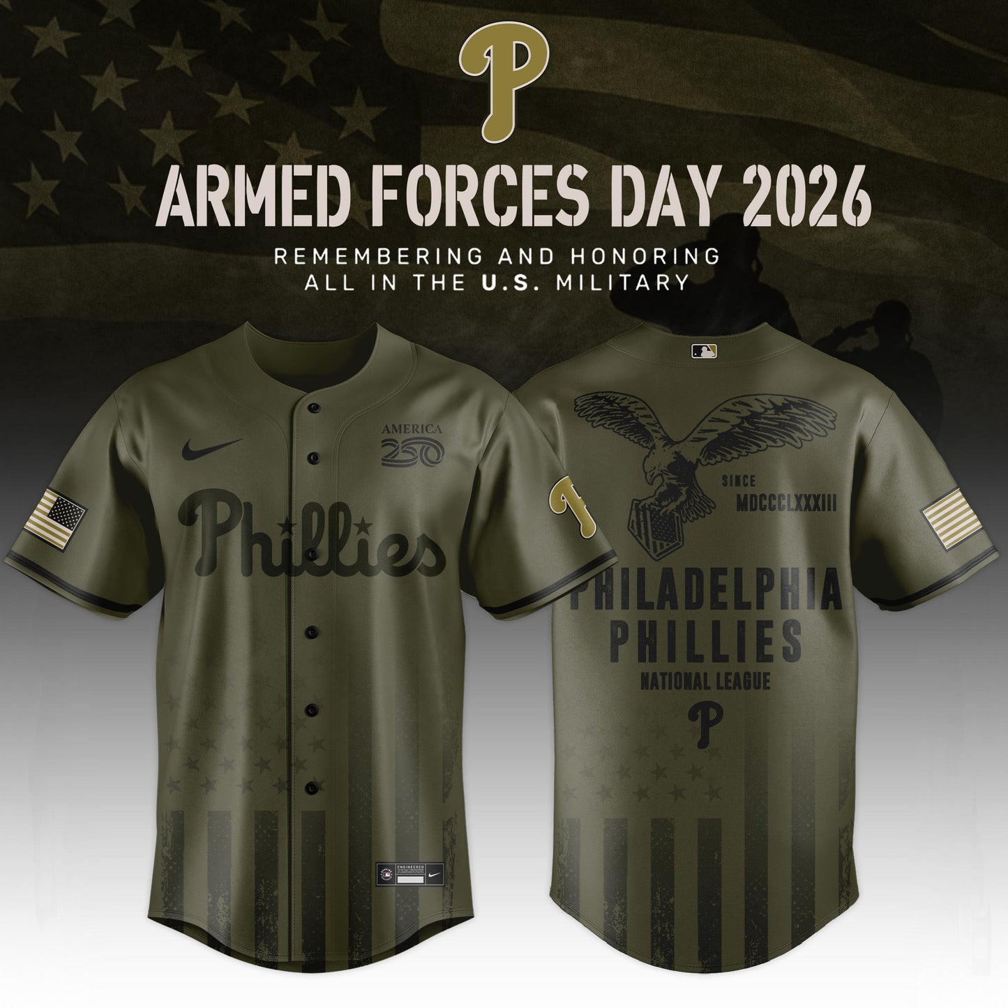 .Baseball x 2026 Armed Forces Day Limited Edition Jersey (All Team)