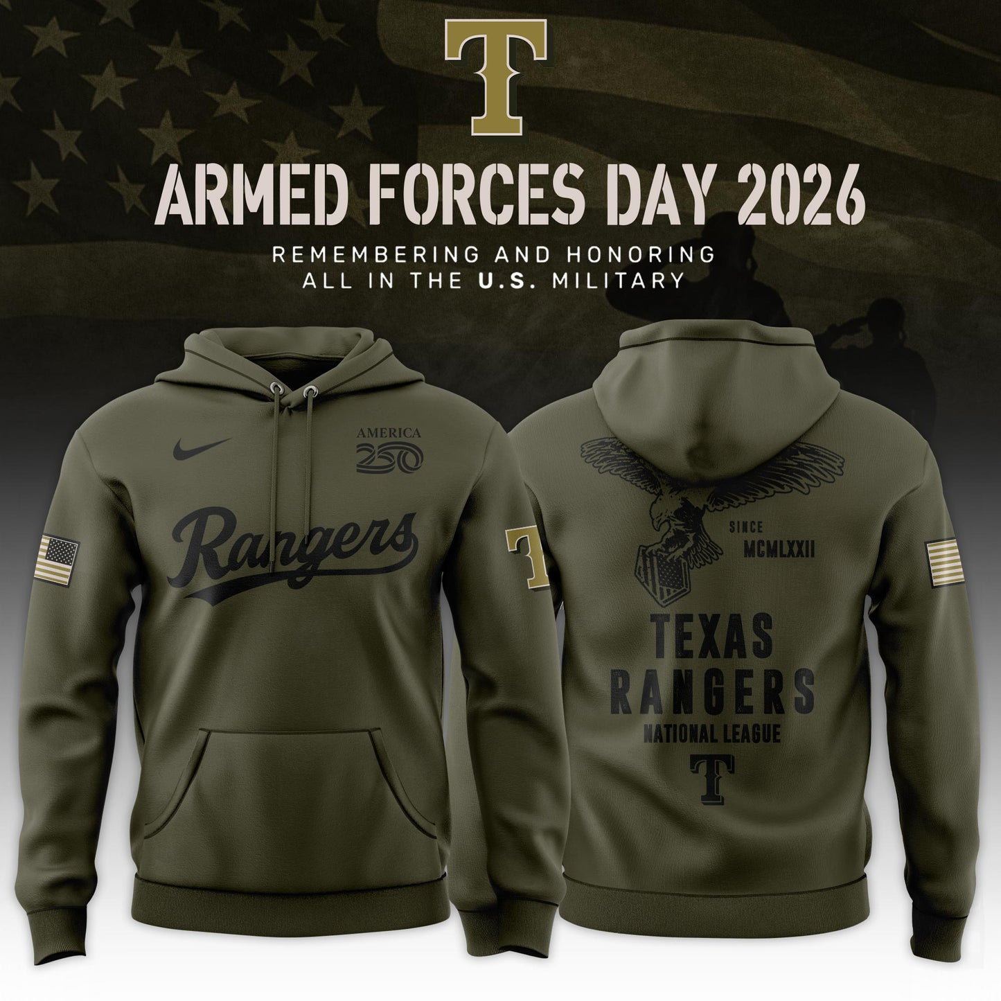 .Baseball x 2026 Armed Forces Day Limited Edition Hoodie