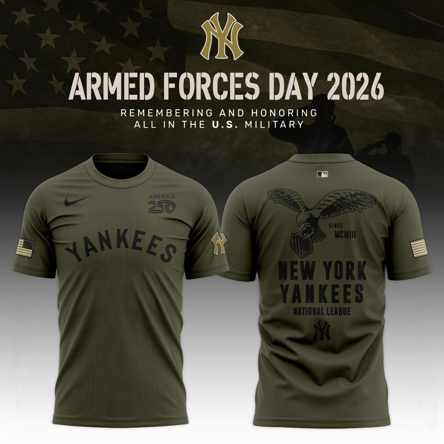 .Baseball x 2026 Armed Forces Day Limited Edition T-Shirt