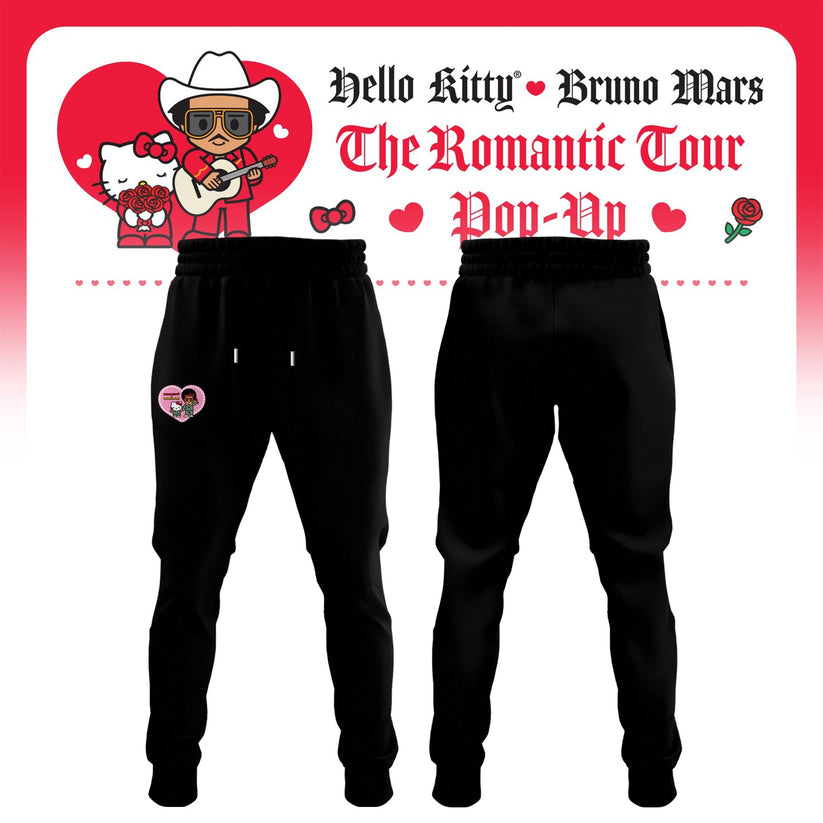 Bruno Mars x Hello Kitty "The Romantic Tour" Hoodie