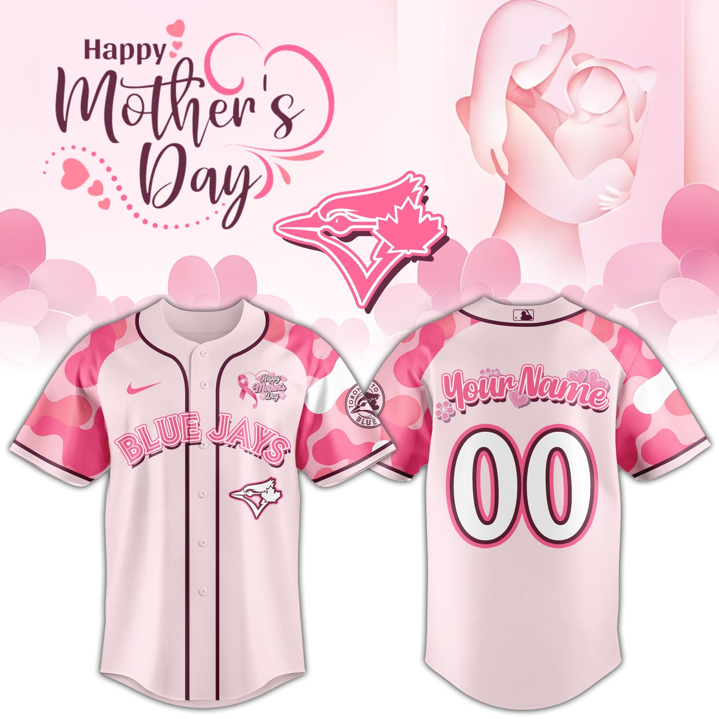 .Baseball x Sepcial Mother’s Day Limited Edition Jersey