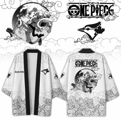 .All Team Special One Piece Luffy Gear 5 Limited Edition Haori Kimono