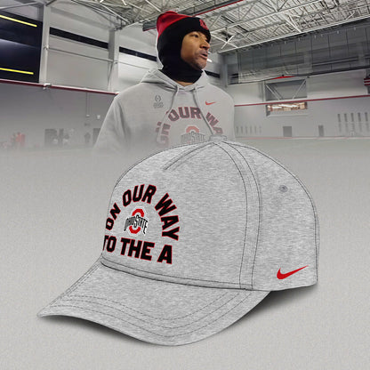 Ohio State Buckeyes “ON OUR WAY TO THE A” Limited Edition Combo T-Shirt