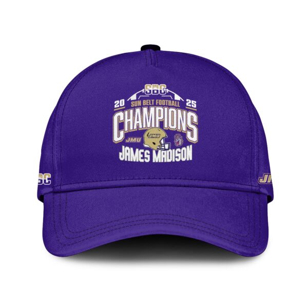 .JMU 2025 Sun Belt Football Conference Champions Bomber Limited Edition