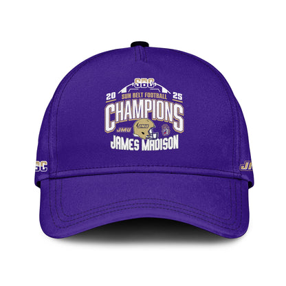 .JMU 2025 Sun Belt Football Conference Champions Hoodie Limited Edition
