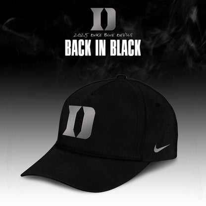 Duke Blue Devils ‘Back in Black’ 2025 Special Edition Hoodie