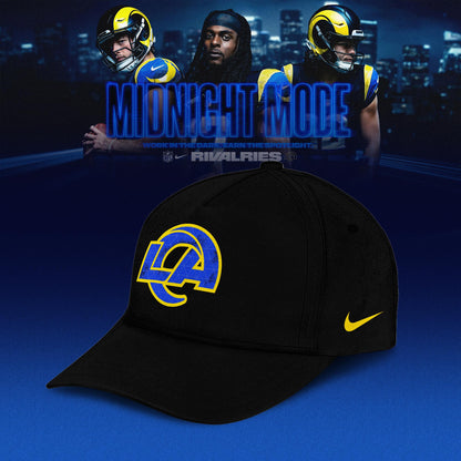 _ Los Angeles Rams Midnight Blue 2025 Rivalries Special Bomber Jacket