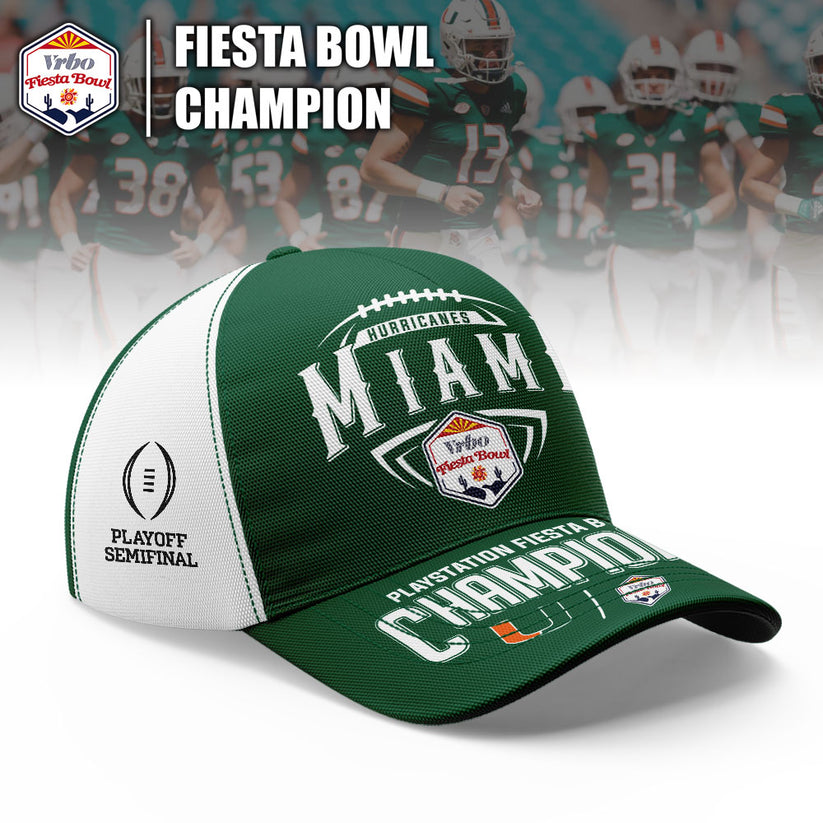 Miami Hurricanes College Football Playoff 2025 Fiesta Bowl Champions Combo Hoodie